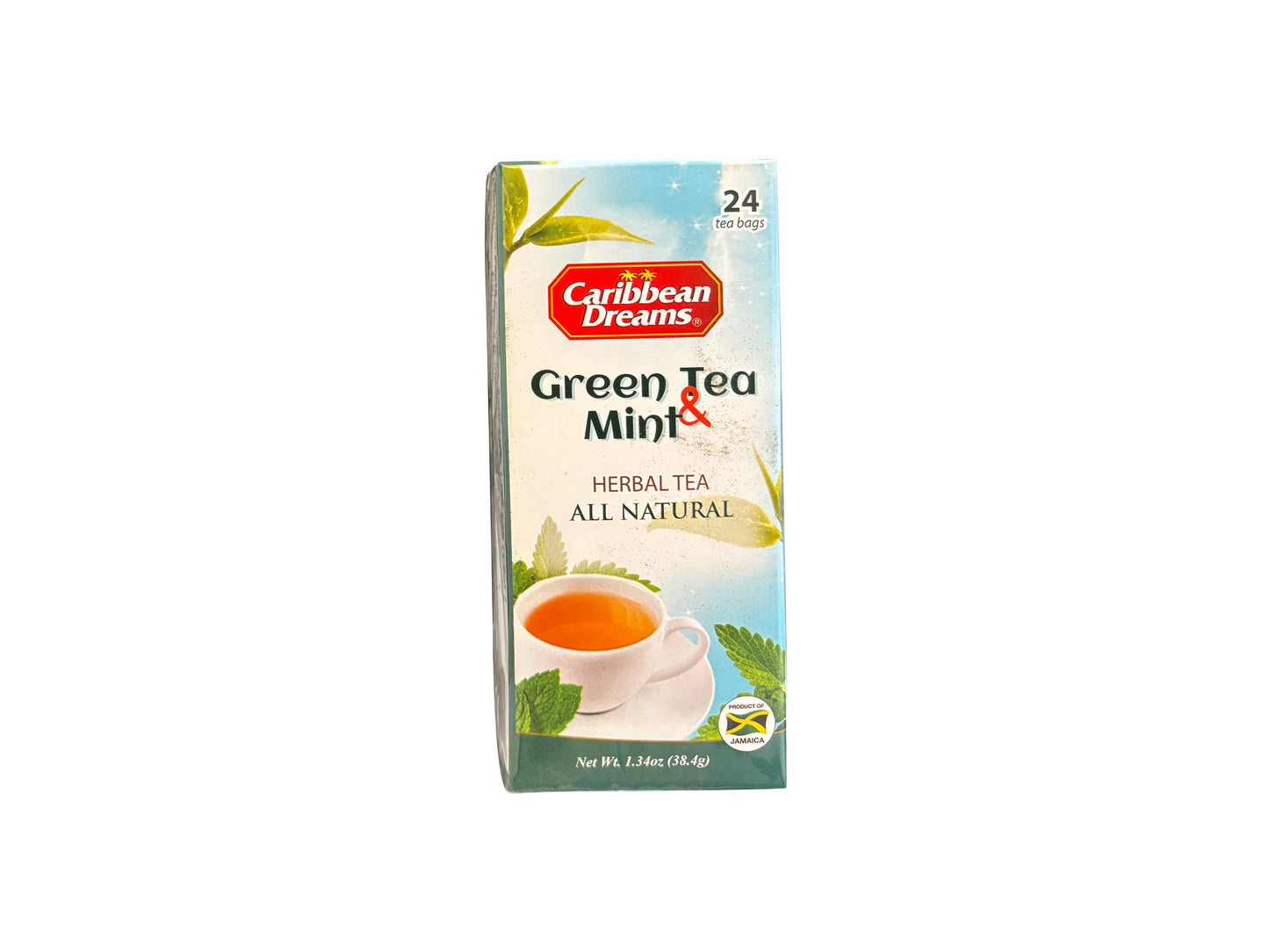 Caribbean Dreams Green Tea & Mint Herbal Tea