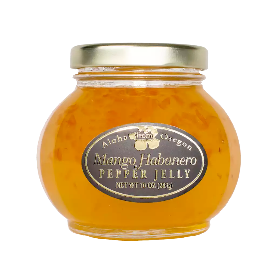 Aloha from Oregon Mango Habanero Pepper Jelly