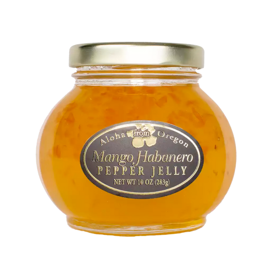 Aloha from Oregon Mango Habanero Pepper Jelly